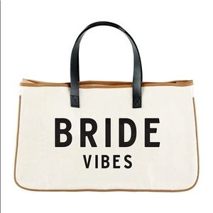 MUMU Bride Vibes Canvas Tote